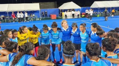 Indian girls at Jr Asia Cup