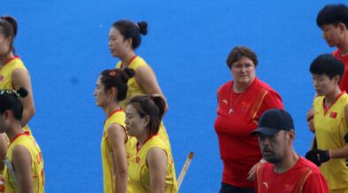 China's coach Alysan Annan