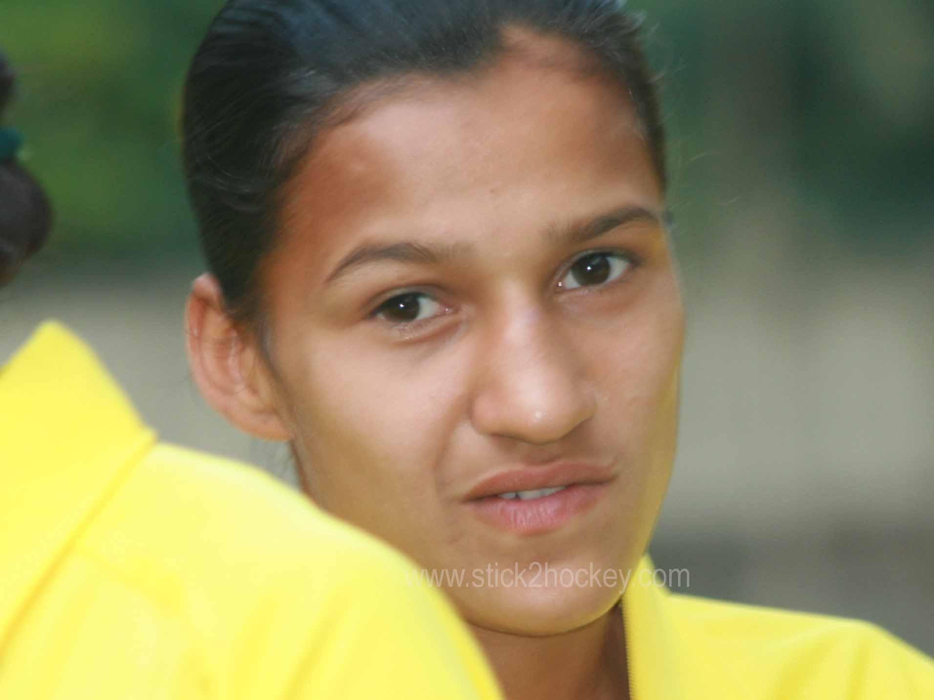 Rani Rampal when she made her debut in 2008