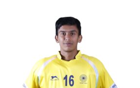 Goalkeeper Suraj Karkera