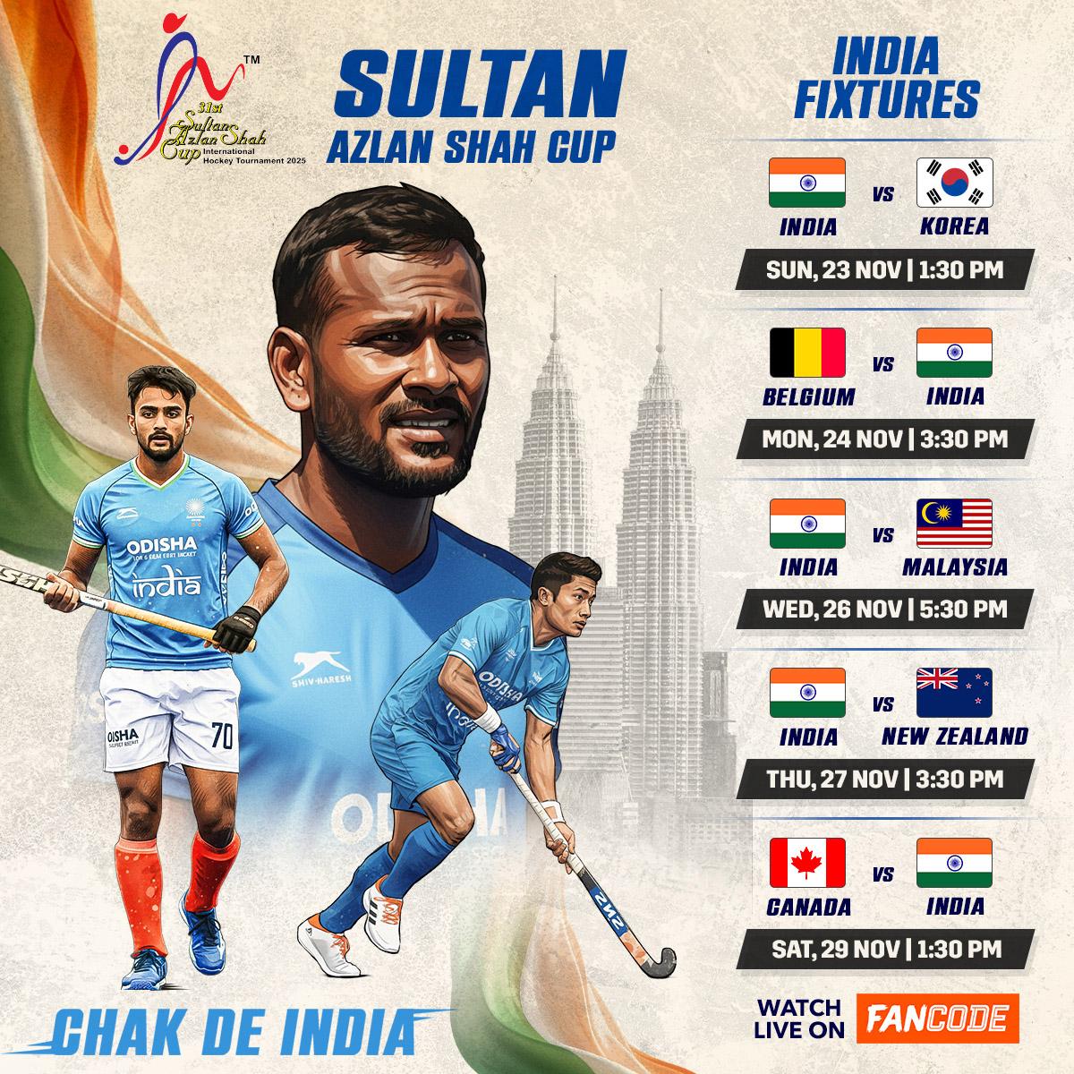 Sultan Shah 2025 Schedule