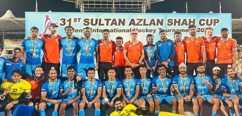 India wins Silver at the 2025 Sultan Azlan Shah