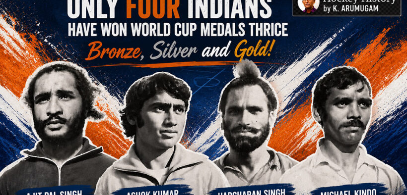 Four WC players got 3 WC medals